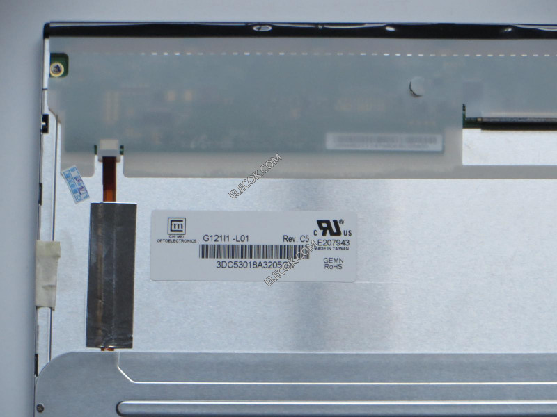 G121I1-L01 12,1" a-Si TFT-LCD Panel számára CMO Inventory New 
