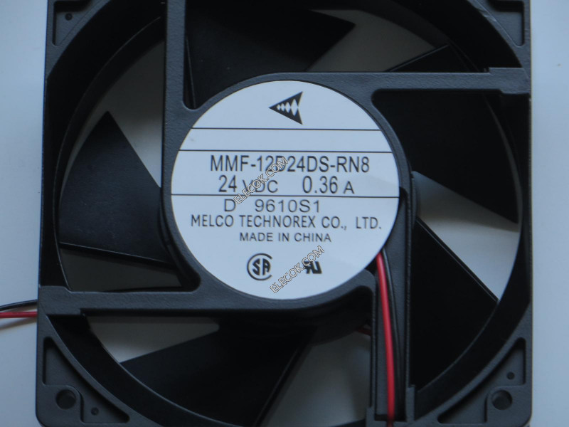 MitsubisHi LF-12D24DS-RN8=MMF-12D24DS-RN8 24V 0.36A 2wires fan, 5blades