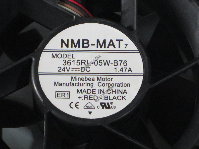 NMB 3615RL-05W-B76-ER1 24V 1,47A 4wires cooling fan 