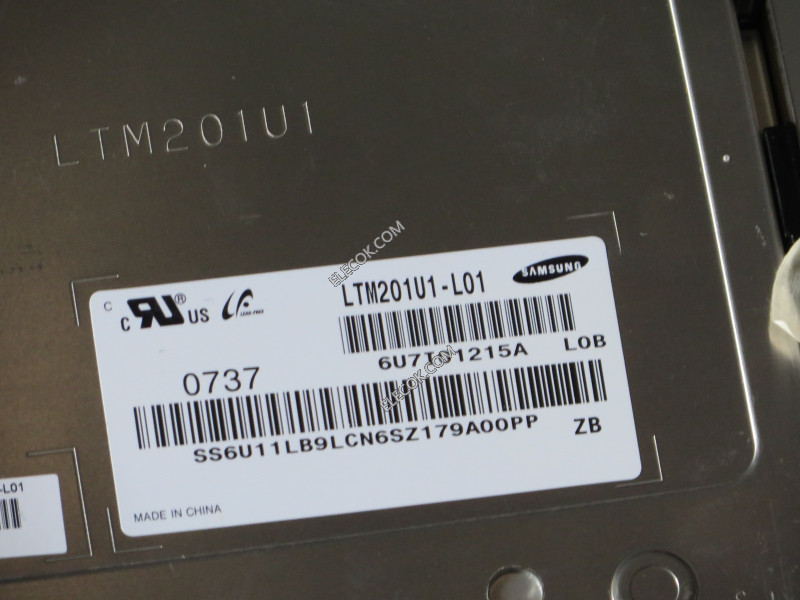 LTM201U1-L01 20.1" a-Si TFT-LCD Panel for SAMSUNG  used