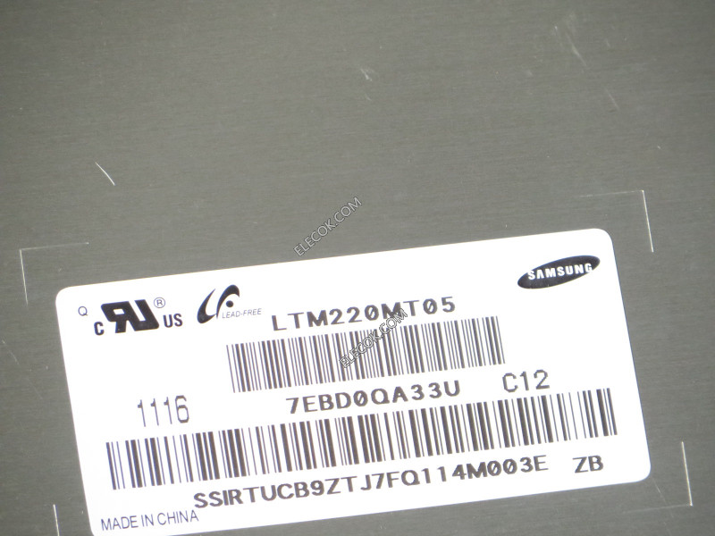 LTM220MT05 22.0" a-Si TFT-LCD Panel számára SAMSUNG used 