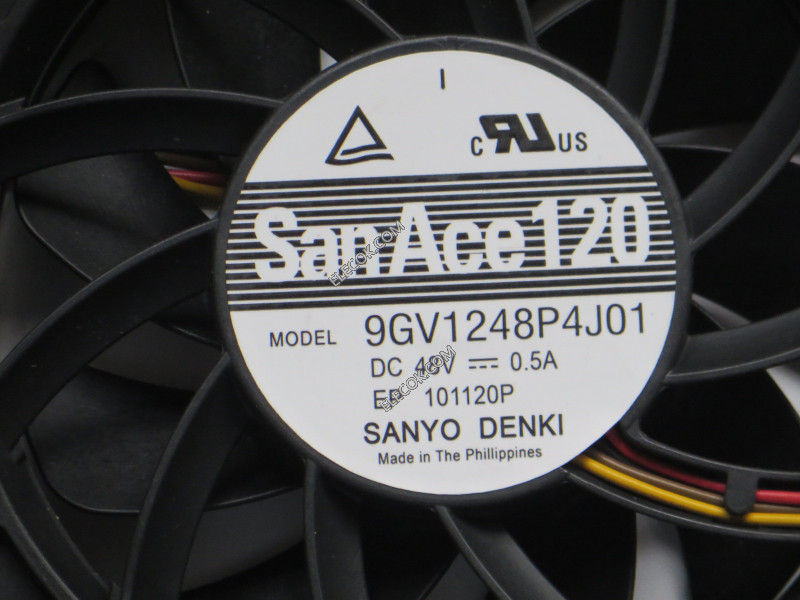 Sanyo 9GV1248P4J01 48V 0,5A 4wires Cooling Fan 