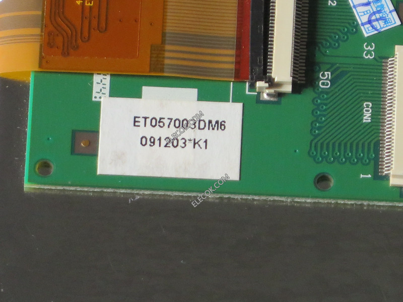 ET057003DM6 5.7" a-Si TFT-LCD Panel for EDT, used