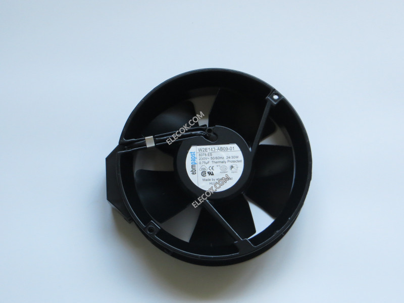 Ebmpapst W2E143-AB09-01 230V 24/30W Cooling fan with socket connection, refurbished