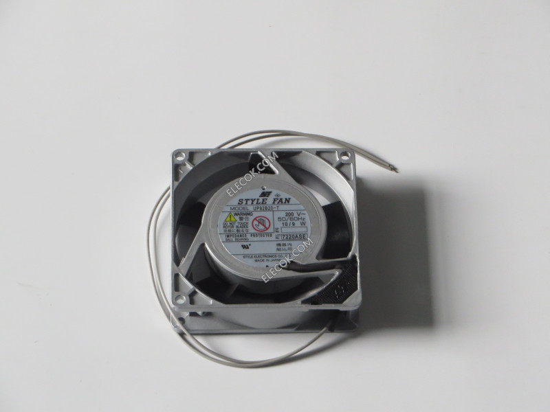 STYLE UP92B20-T 200V 10/9W  2wires cooling fan