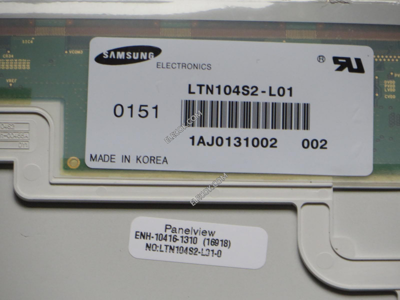 LTN104S2-L01 10,4" a-Si TFT-LCD Panel számára SAMSUNG 