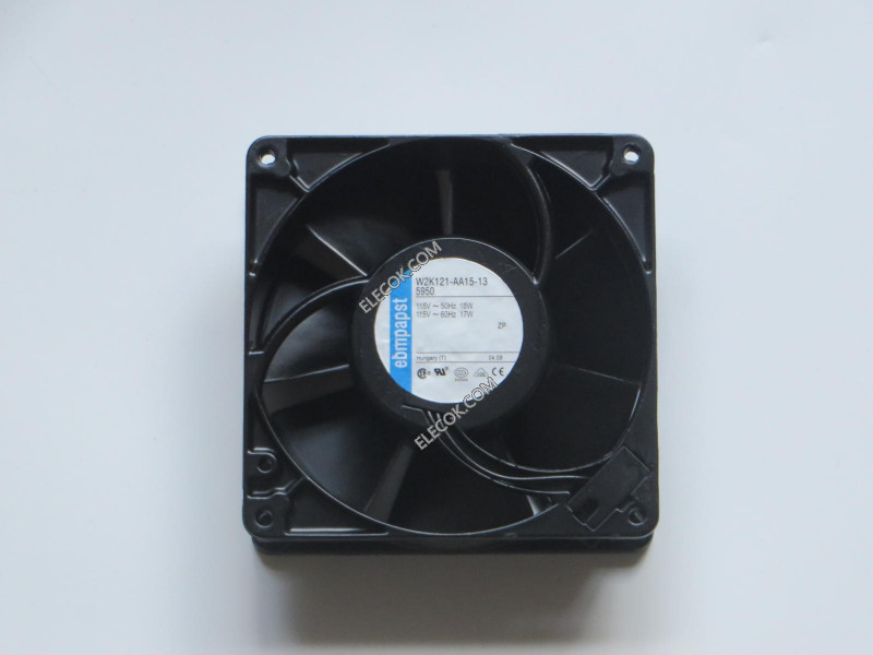 Ebmpapst W2K121-AA15-13 115V 18W Cooling Fan