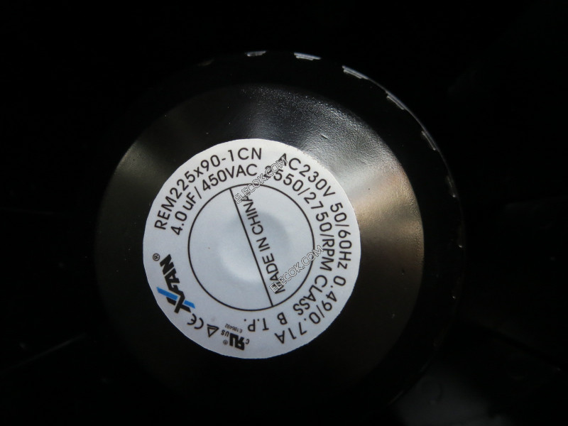 XFAN REM225X90-1CN 230V 0.49/0.71A Wires Cooling Fan,  refurbished