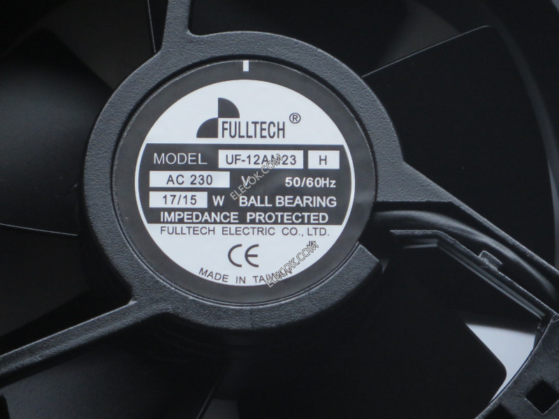 FULLTECH UF-12AM23 H 230V 17/15W Cooling Fan