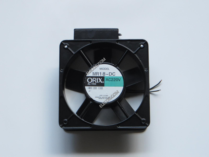 ORIX MR18-DC 220V 50/60Hz 0.25A/0.3A Cooling Fan  refurbishment