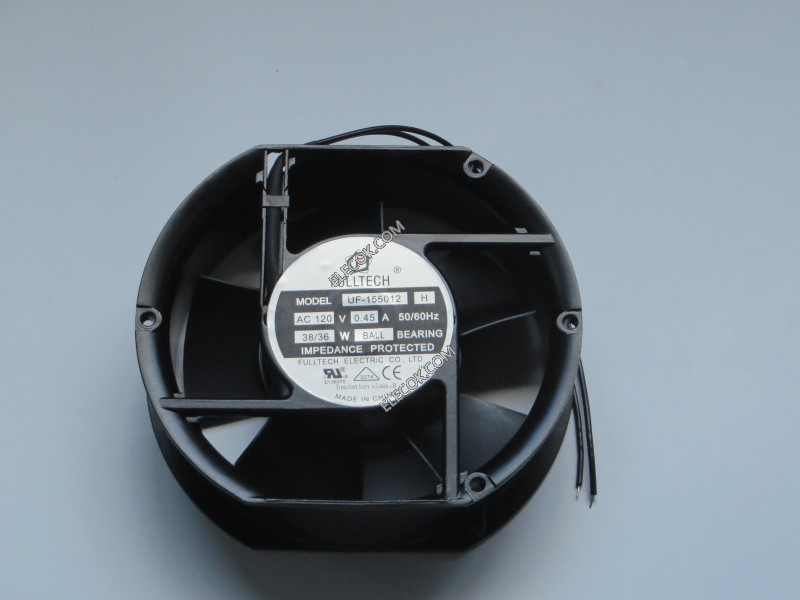 FULLTECH UF-155012 120V 0,45A 38/36W 2wires Chlazení Fan 