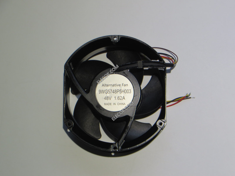 SANYO 9WG5748P5H003 48V  1.62A   4wires Cooling Fan , substitute and refurbished