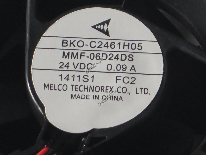 MitsubisHi MMF-06D24DS-FC2 BKO-C2461H05 24V 0,09A 3wires Cooling Fan Refurbished 
