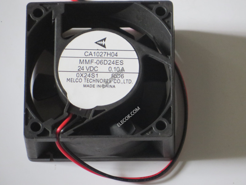 MitsubisHi MMF-06D24ES-RO6 CA1027H04 24V 0.1A 2wires Cooling Fan