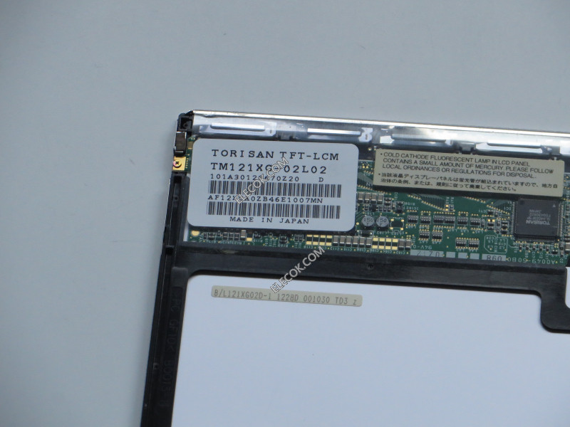 TM121XG-02L02 12,1" a-Si TFT-LCD Panel számára TORISAN 