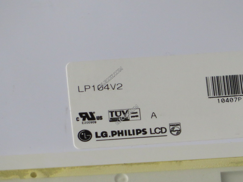 LP104V2 10.4" a-Si TFT-LCD Panel for LG Semicon, used