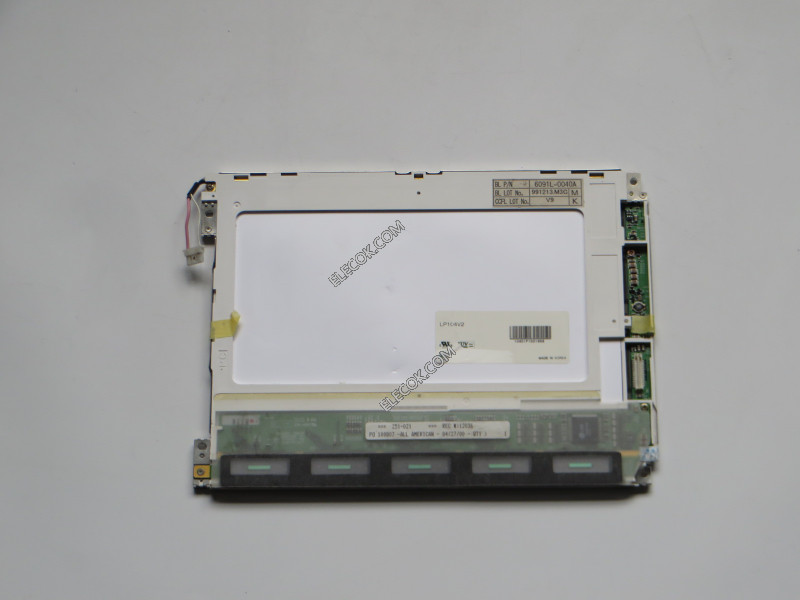 LP104V2 10,4" a-Si TFT-LCD Panel számára LG Semicon used 