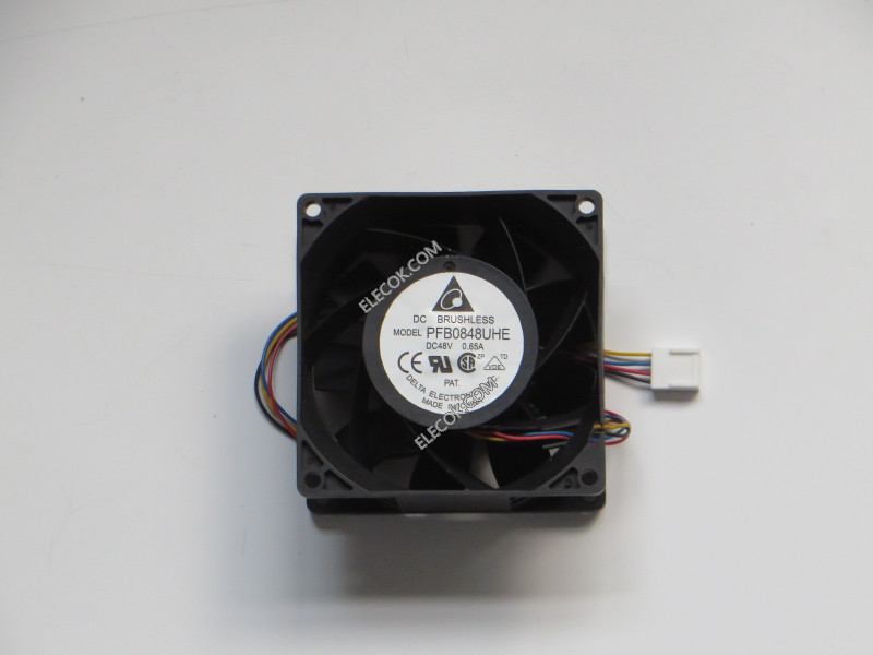 DELTA PFB0848UHE 48V 0,65A 4wires Cooling Fan 