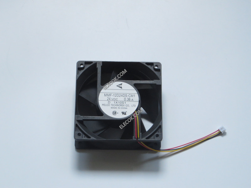 MitsubisHi MMF-12D24DS-CM1 24V 0,36A 3wires Cooling Fan 5listů refurbished 