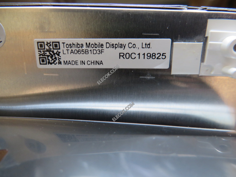 LTA065B1D3F LCD obrazovka pro Korea's Sangyong Hyundai Tucson with 4PIN dotyková obrazovka 