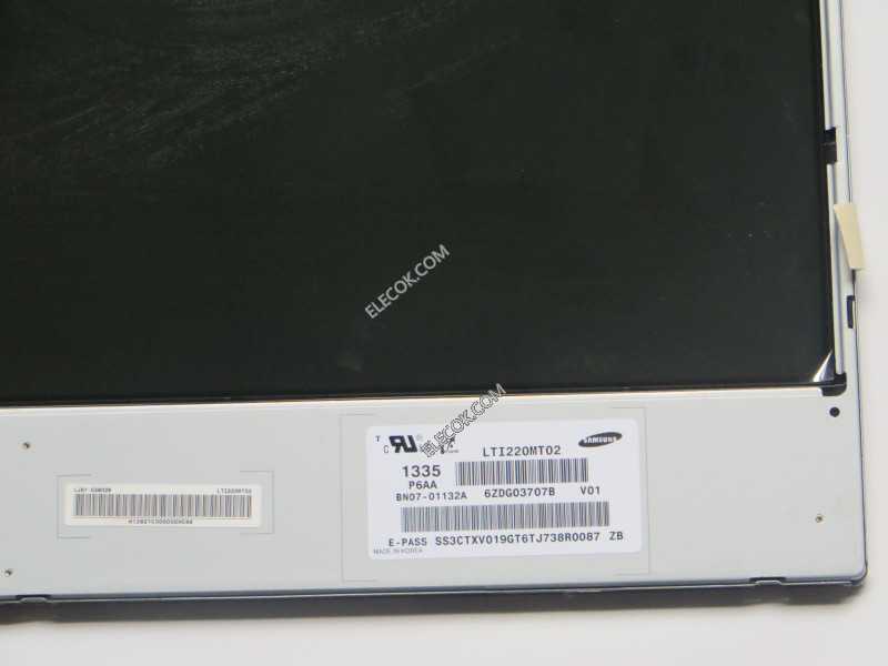 LTI220MT02 22.0" a-Si TFT-LCD Panel for SAMSUNG