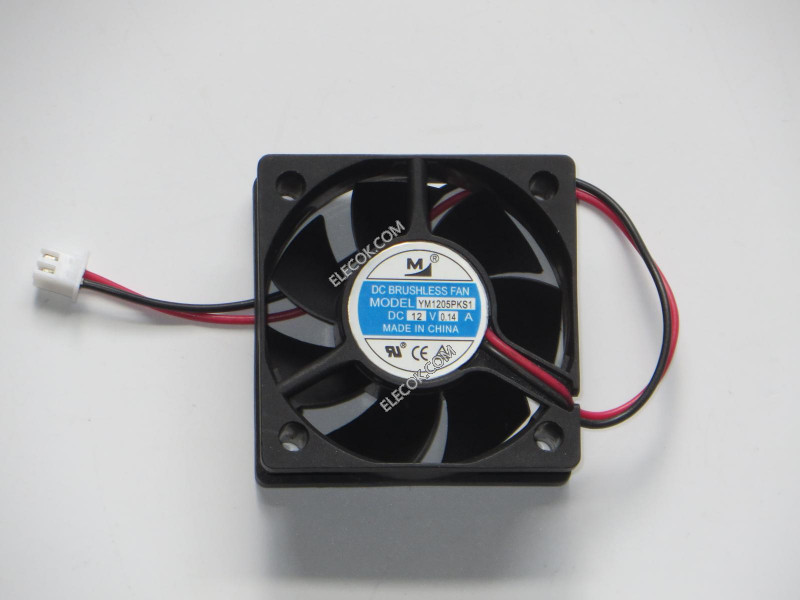 M YM1205PKS1 12V 0,14A 2wires cooling fan 