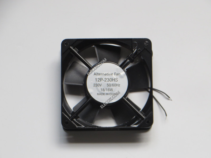 Bi-Sonic 12P-230HS 230V Cooling Fan with drát connection substitute 
