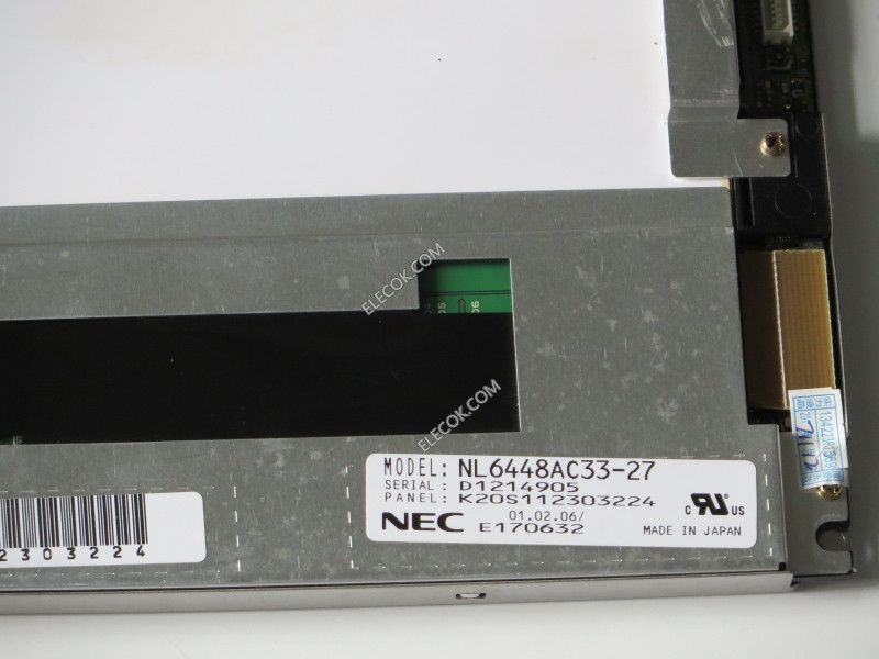 NL6448AC33-27 10,4" a-Si TFT-LCD Panel pro NEC used 