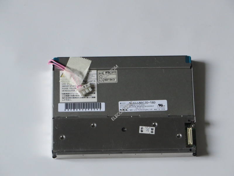 NL6448BC20-18D 6,5" a-Si TFT-LCD Panel számára NEC Used 