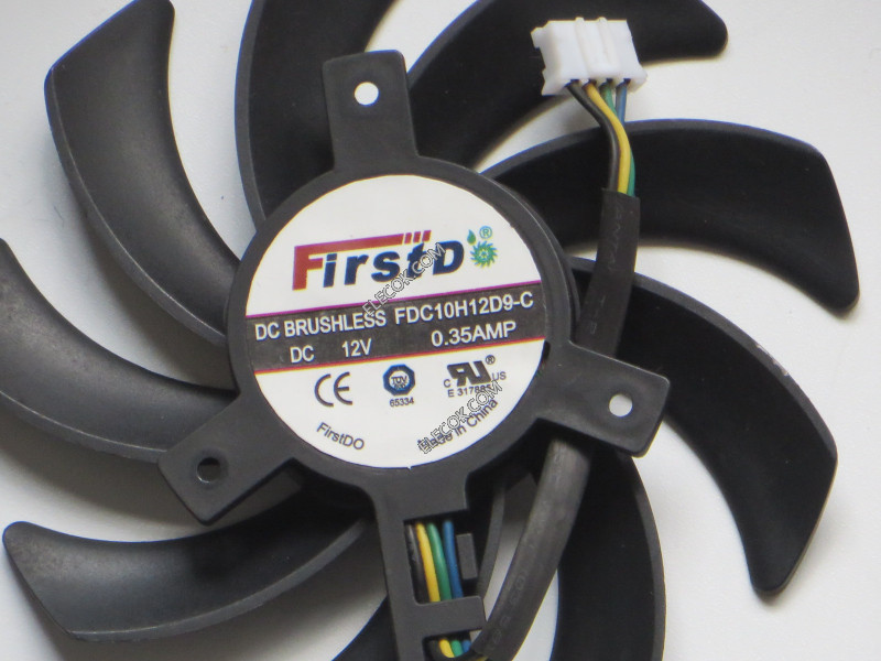 FDC10H12D9-C 12V 0,35A 4wires 