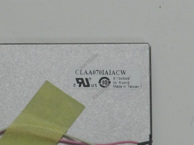 CLAA070JA1ACW 7.0" a-Si TFT-LCD Panel for CPT