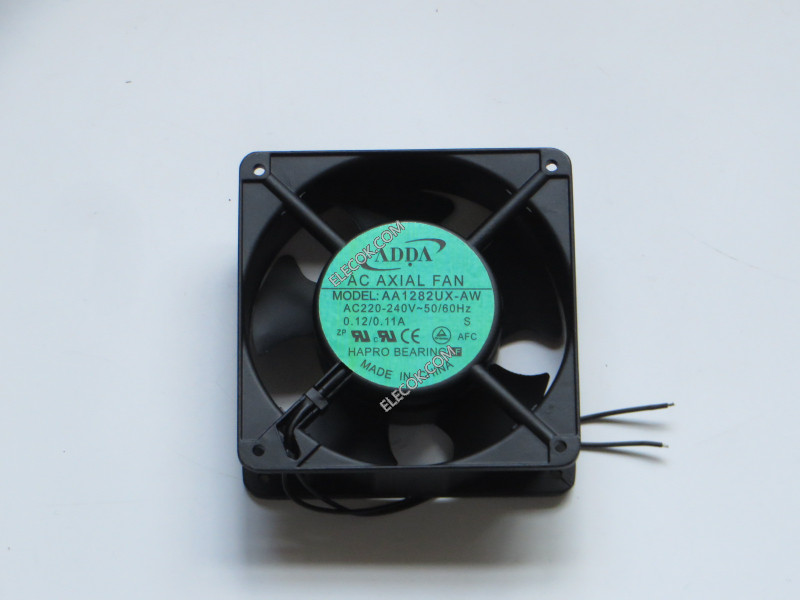 ADDA AA1282UX-AW   220-240V  50/60HZ  2wires cooling fan