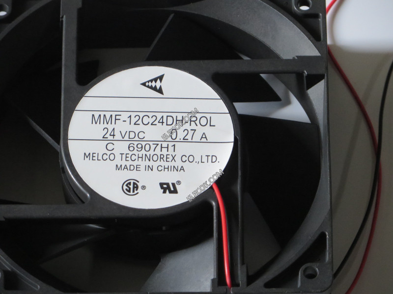 MitsubisHi MMF-12C24DH-ROL 24V 0,27A 2wires Cooling Fan 
