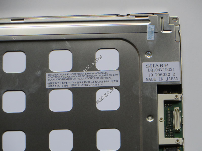 LQ104V1DG21 10,4" a-Si TFT-LCD Panel számára SHARP refurbished 