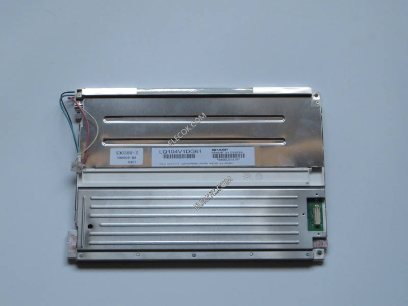 LQ104V1DG61 10.4" a-Si TFT-LCD Panel for SHARP, used
