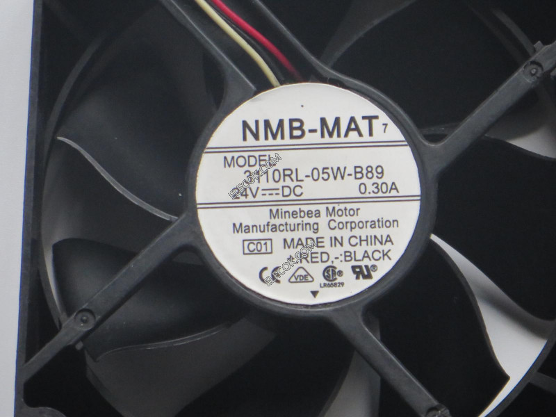 NMB 3110RL-05W-B89 24V 0,3A 3wires Cooling Fan 