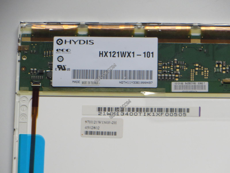 HX121WX1-101 12,1" a-Si TFT-LCD Panel számára HYDIS used 