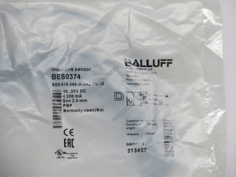 Balluff BES0374 Inductive Proximity Sensors substitute