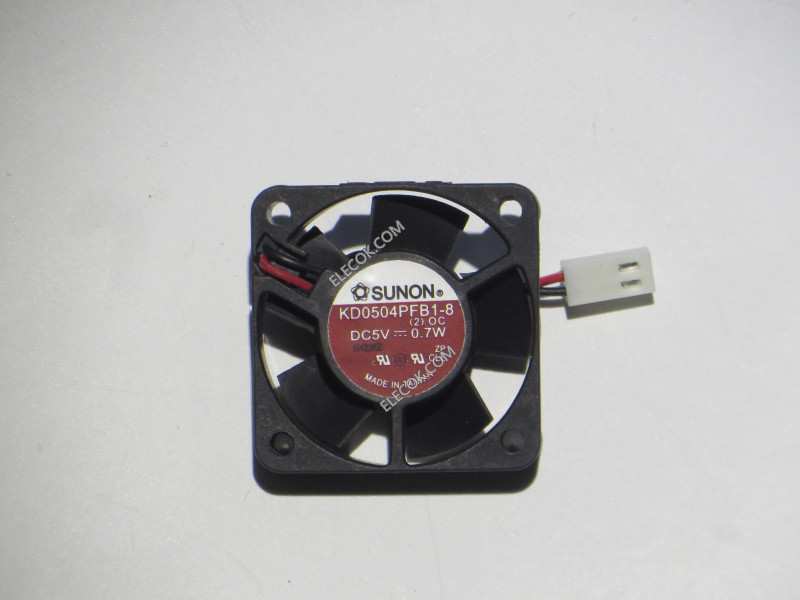 SUNON KD0504PFB1-8 5V 0,7W 2wires cooling fan 