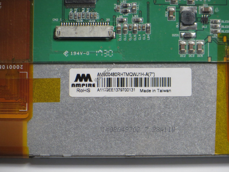 AM800480R3TMQW-ACH 7.0" a-Si TFT-LCD Panel számára AMPIRE replacement 