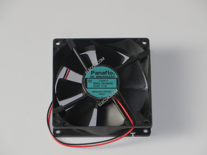 Panaflo FBK-09A24H 24V 0,12A 2wires Cooling Fan 