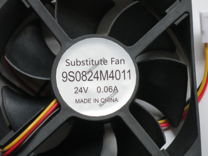 Sanyo 9S0824M4011 24V 0,06A 3wires Cooling Fan substitute 