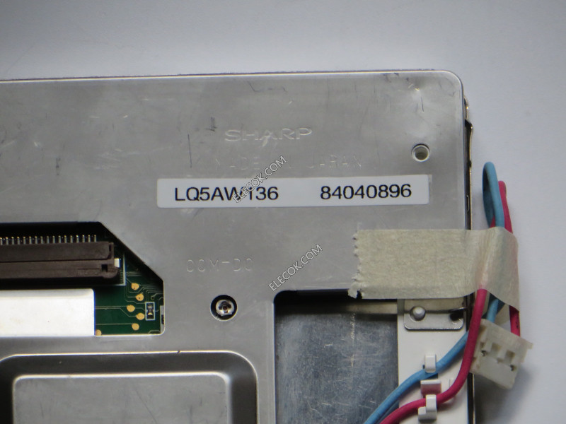 LQ5AW136 5.0" a-Si TFT-LCD Panel számára SHARP used 