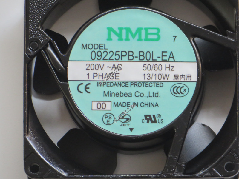 NMB 09225PB-B0L-EA 200V Cooling Fan