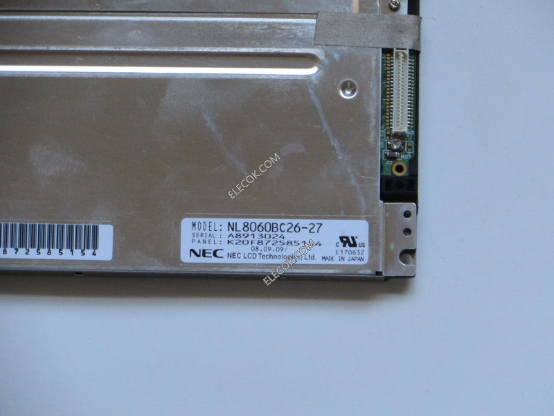NL8060BC26-27 NEC 10.4" LCD USED