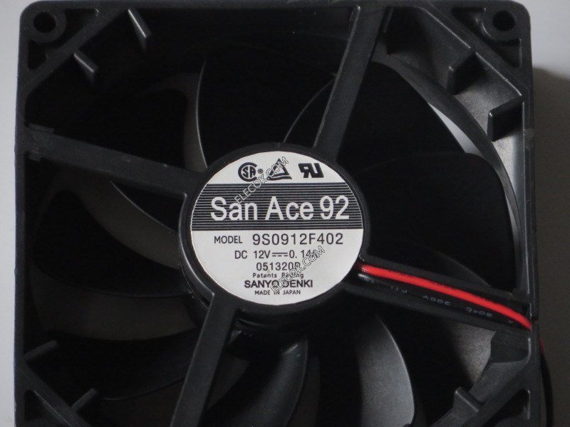 Sanyo 9S0912F402 12V Cooling Fan