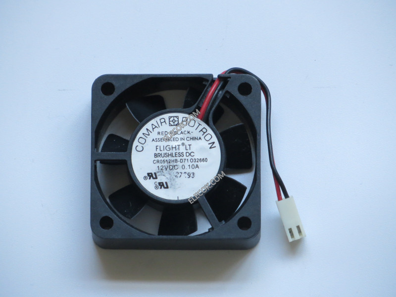 Comair Rotron CR0512HB-D71 12V 0.10A 2wires Cooling Fan