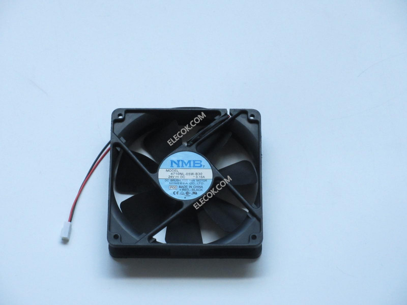 NMB 4710NL-05W-B30 24V 0.16A 2wires Cooling Fan