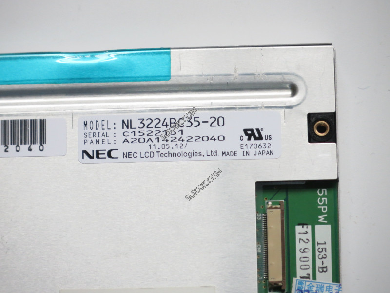 NL3224BC35-20 5,5" a-Si TFT-LCD Panel számára NEC used 