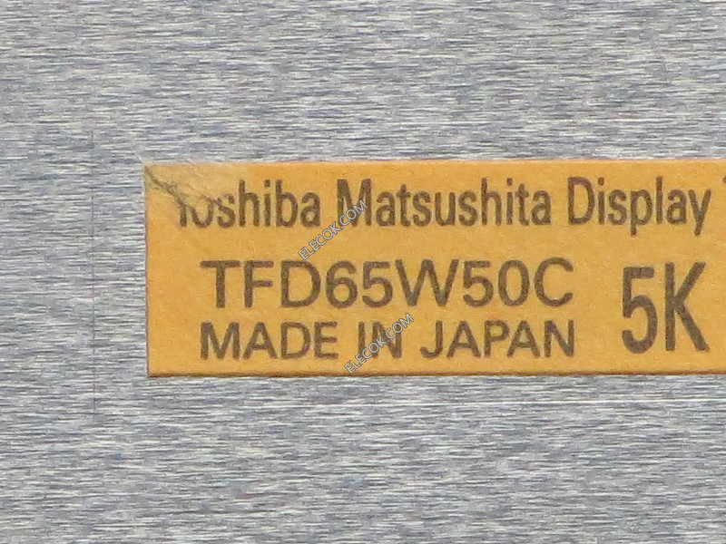 TFD65W50C 6,5" a-Si TFT-LCD Panel számára Toshiba Matsushita 